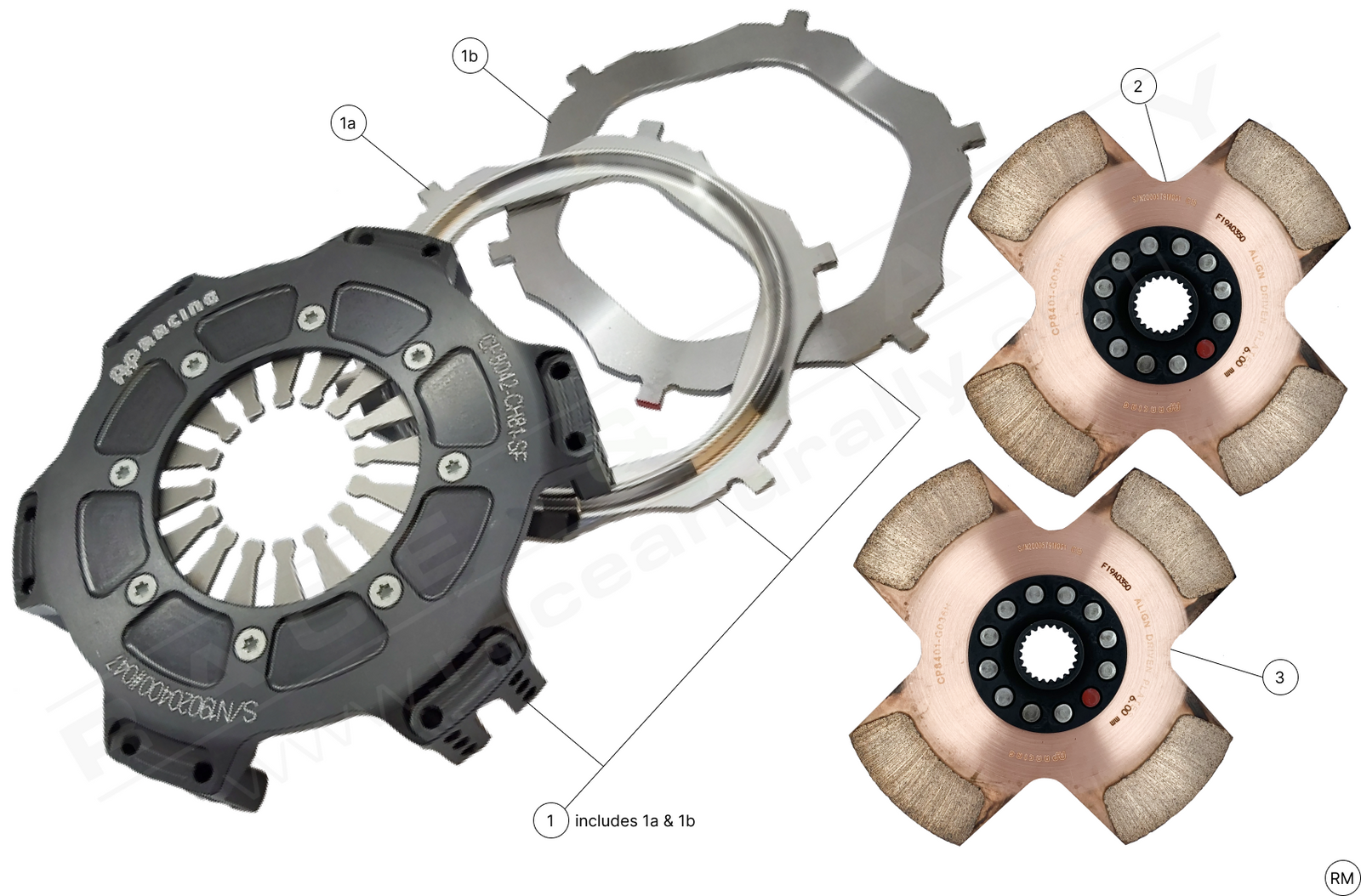 Clutch Assembly - Evo