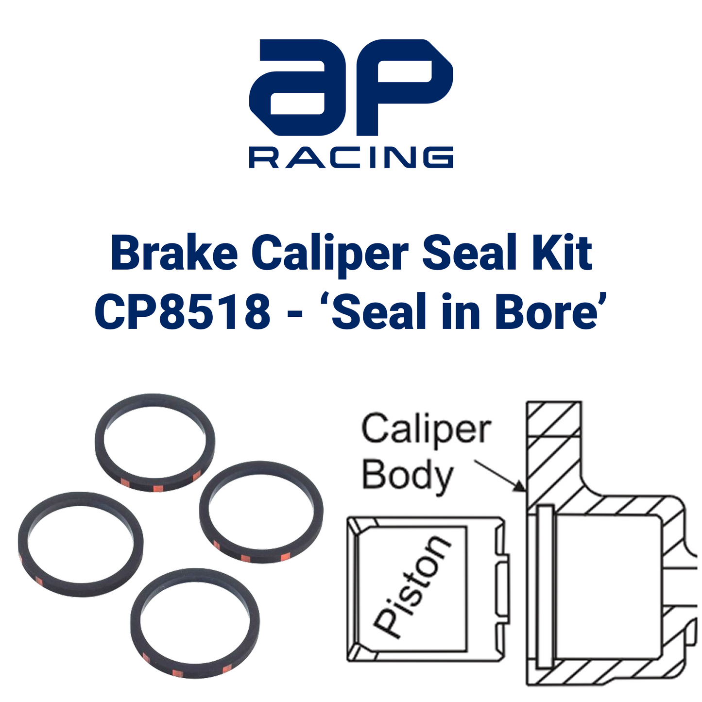 CP8518 - Seal in Bore ('Very' High Temperature Seals)