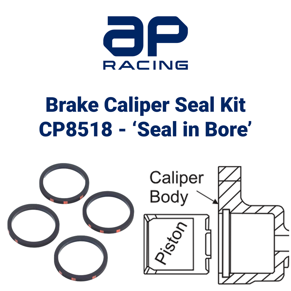 CP8518 - Seal in Bore ('Very' High Temperature Seals)