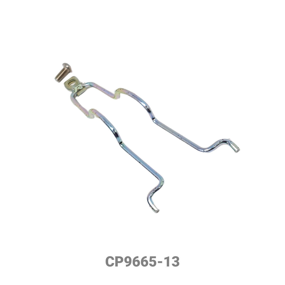 AP Racing brake caliper pad retainer CP9665-13, a durable component for securing brake pads in high-performance braking systems.