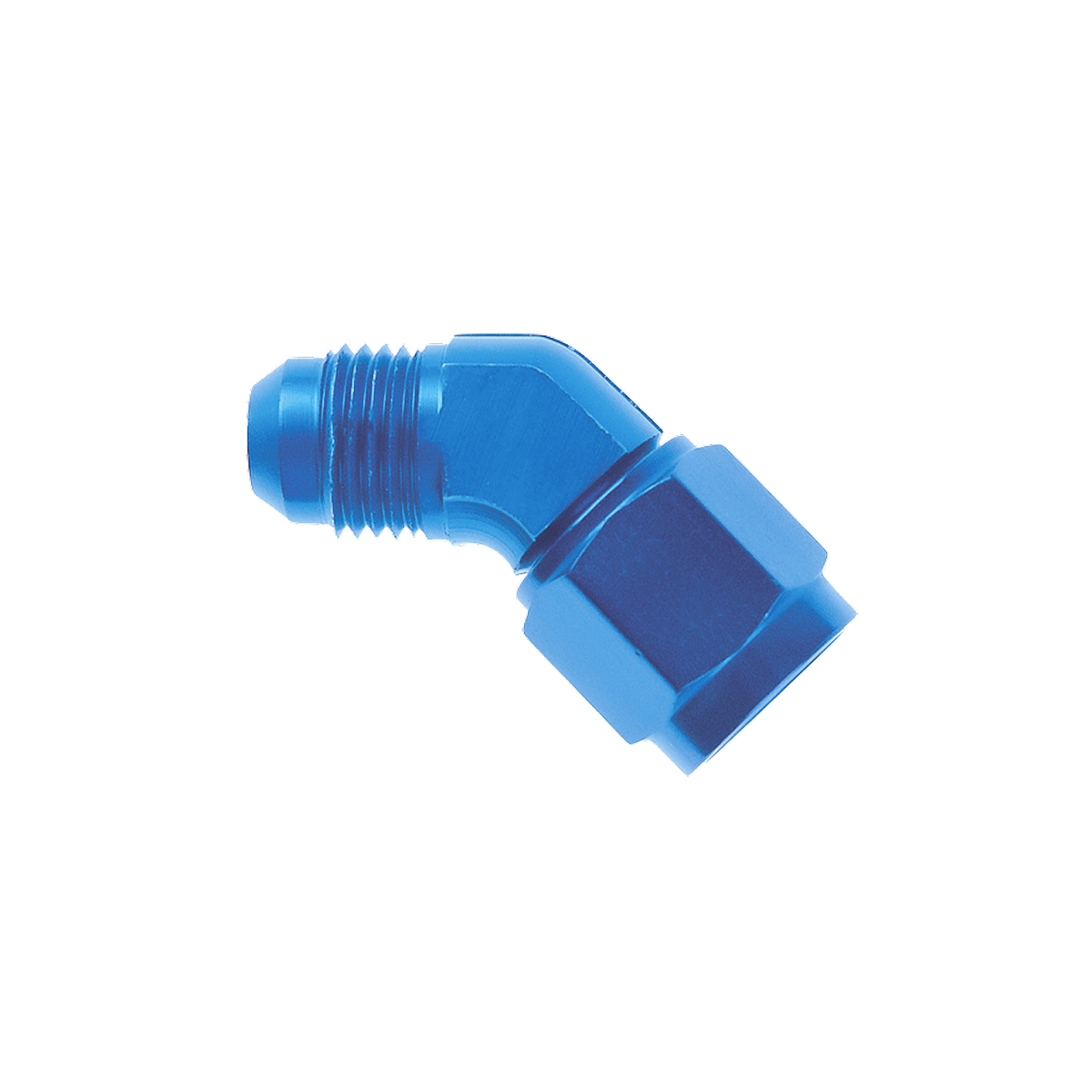 45° Male to Swivel Female Adaptor - JIC - Race and Rally