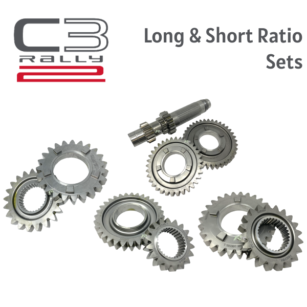 Gearbox Ratio Options - C3 Rally 2 - Race and Rally