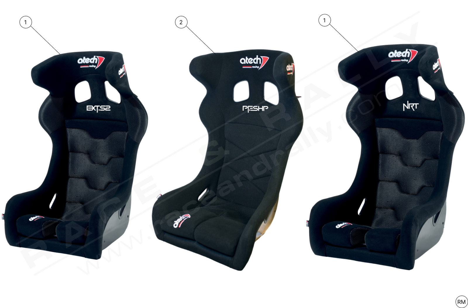 Competition Seats (8855-1999) - Race and Rally