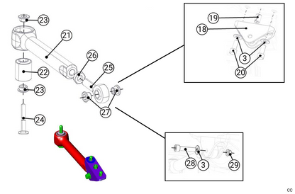D11 - Engine & Gearbox Mounts - Race and Rally