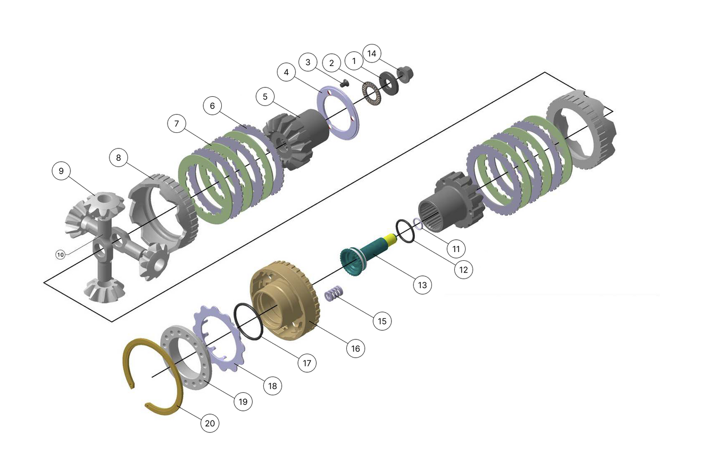 5B - Differential Mechanism - Race and Rally
