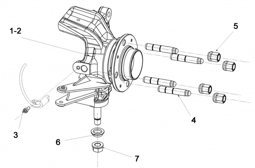 E13 - Front Hub Carrier - Race and Rally