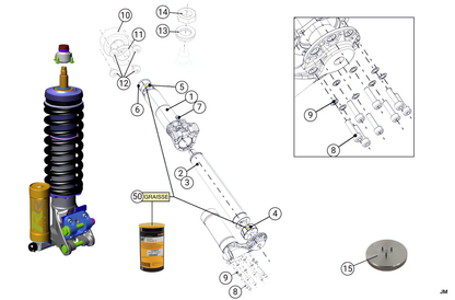 E14 - Front Suspension - Race and Rally