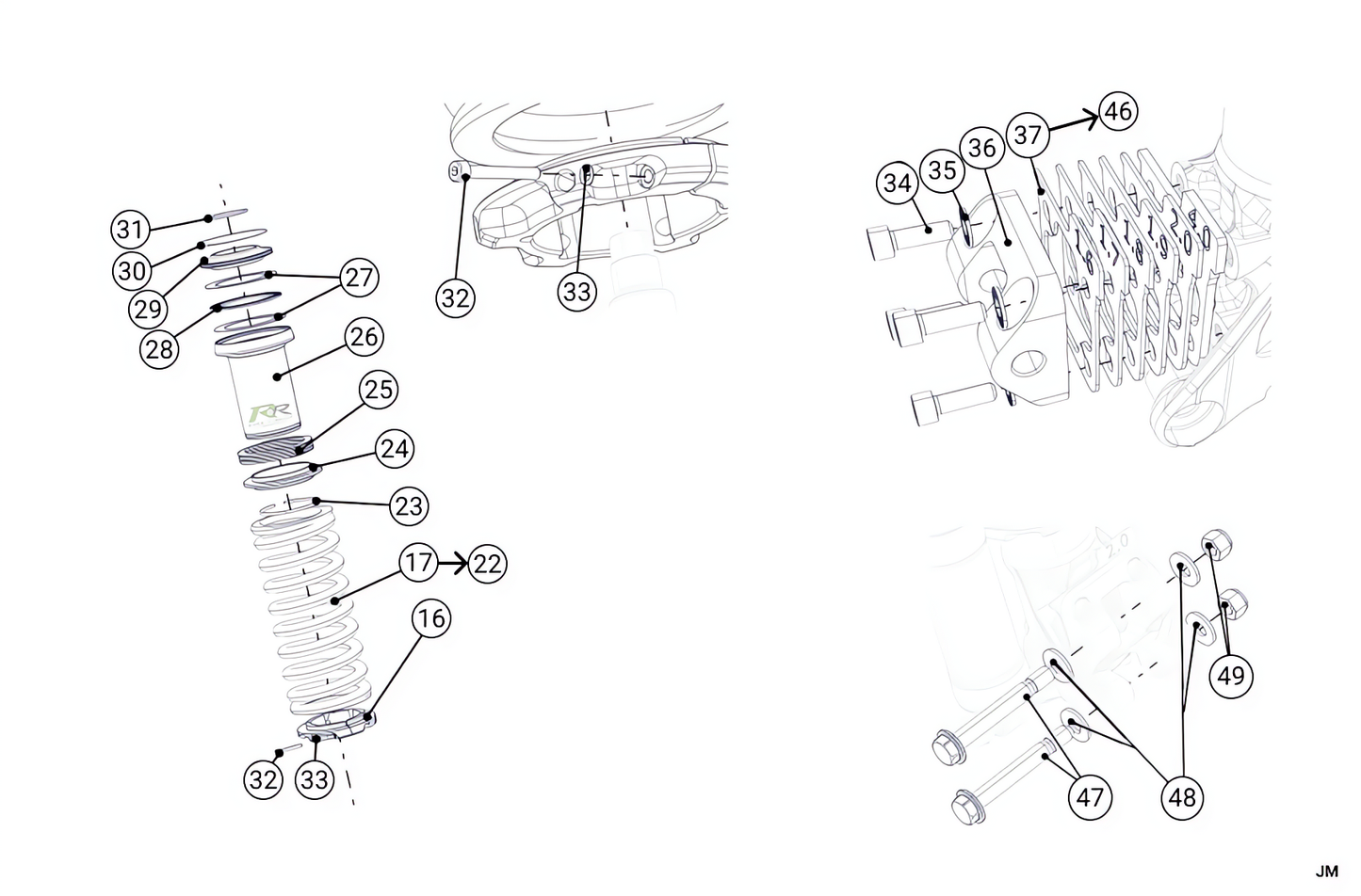 E14 - Front Suspension - Race and Rally