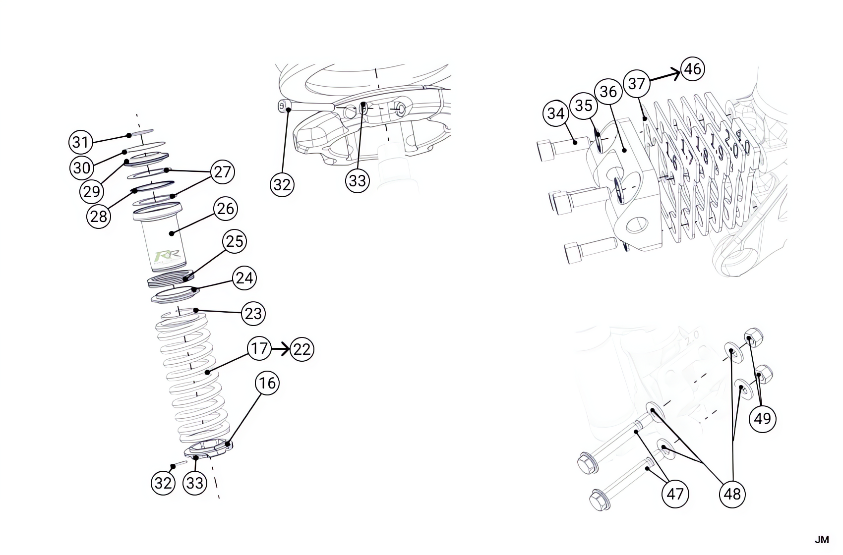 E14 - Front Suspension - Race and Rally