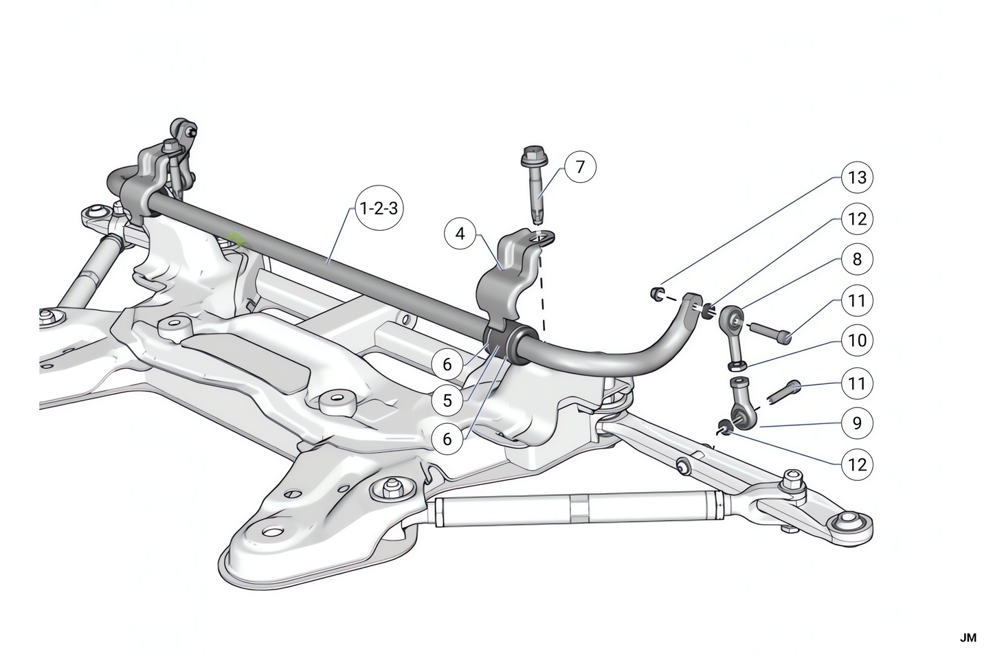 E15 - Front Anti-Roll Bar - Race and Rally