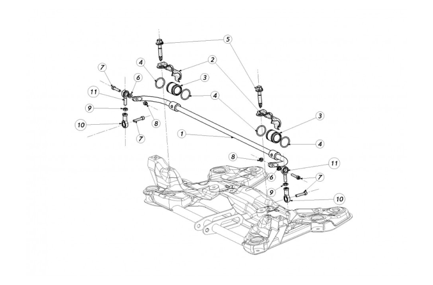 E15 - Front Anti-Roll Bar - Race and Rally