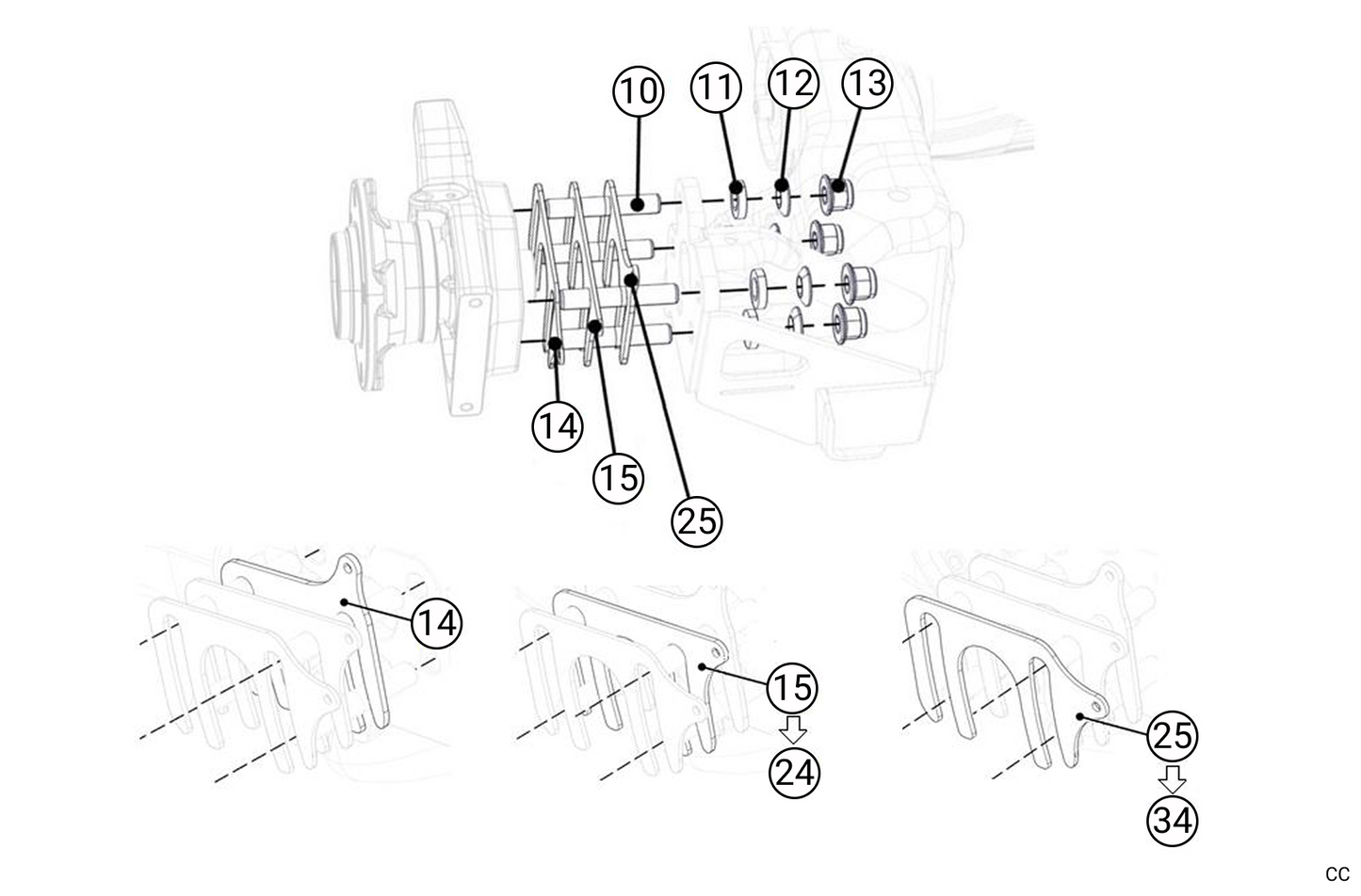 E24 - Rear Hub Carrier - Race and Rally