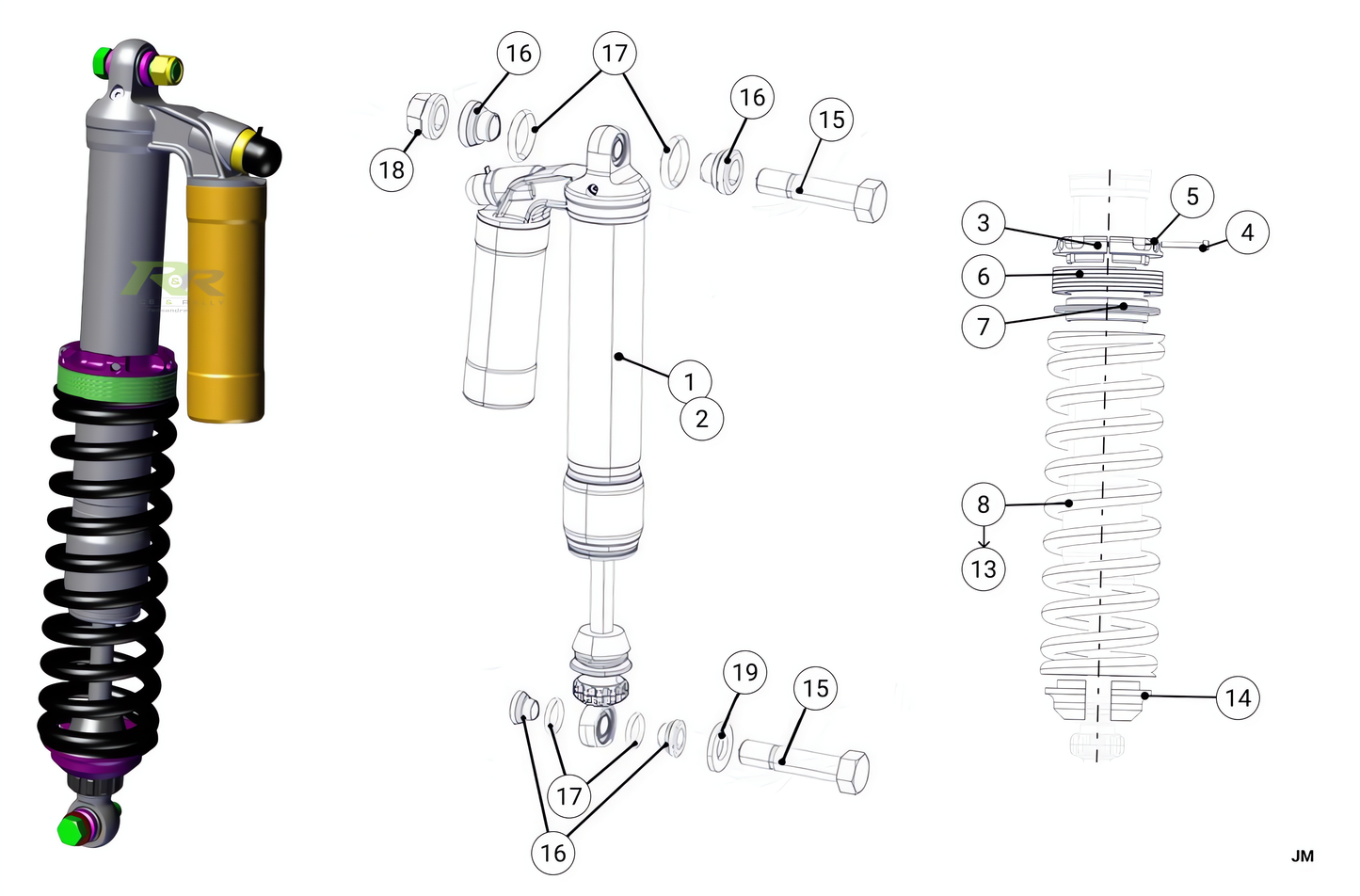 E25 - Rear Suspension - Race and Rally