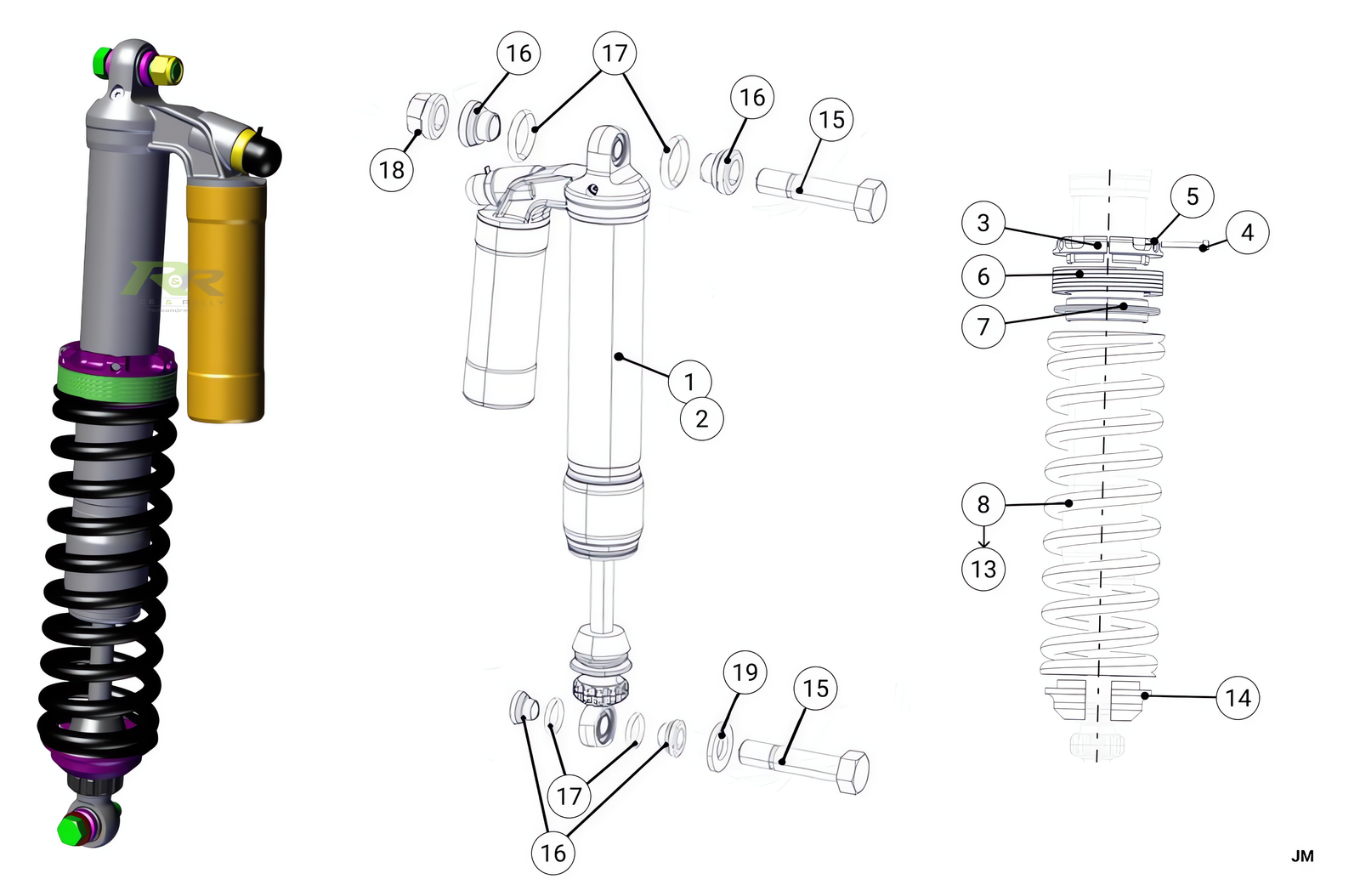 E25 - Rear Suspension - Race and Rally