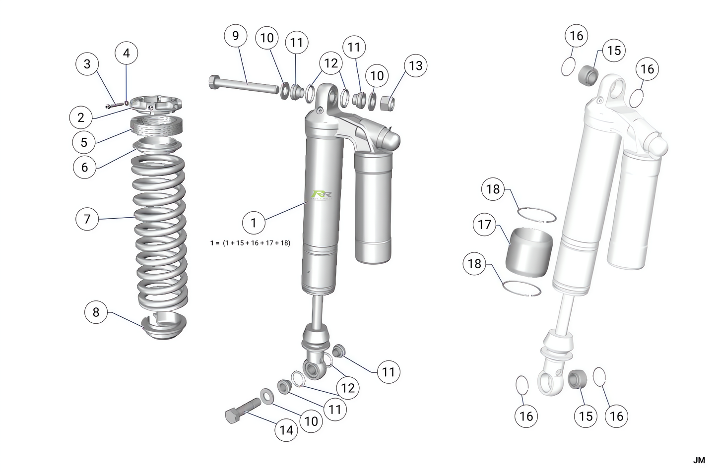 E25 - Rear Suspension - Race and Rally