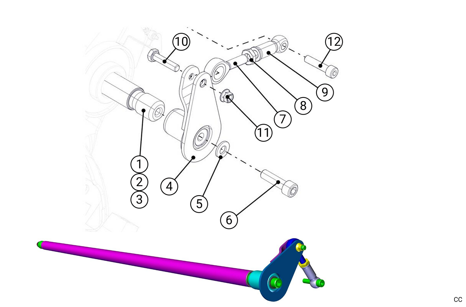 E26 - Rear Anti-Roll Bar - Race and Rally