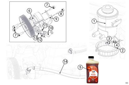 E42 - Power Steering Circuit - Race and Rally