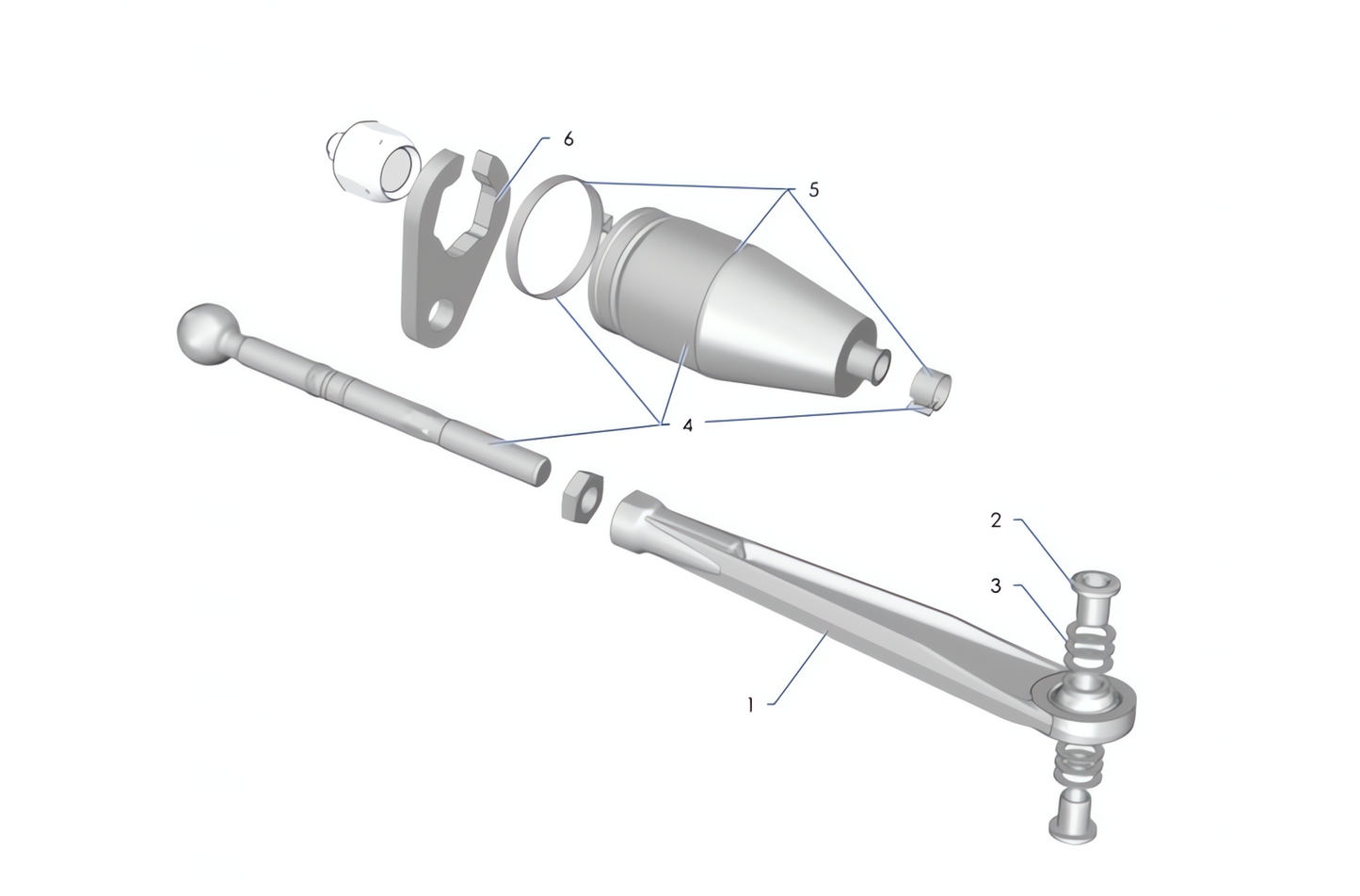 E44 - Steering Rod - Race and Rally