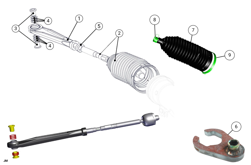 E44 - Steering Rod - Race and Rally