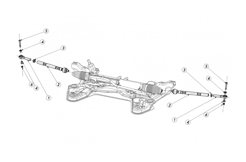 E44 - Steering Rod - Race and Rally