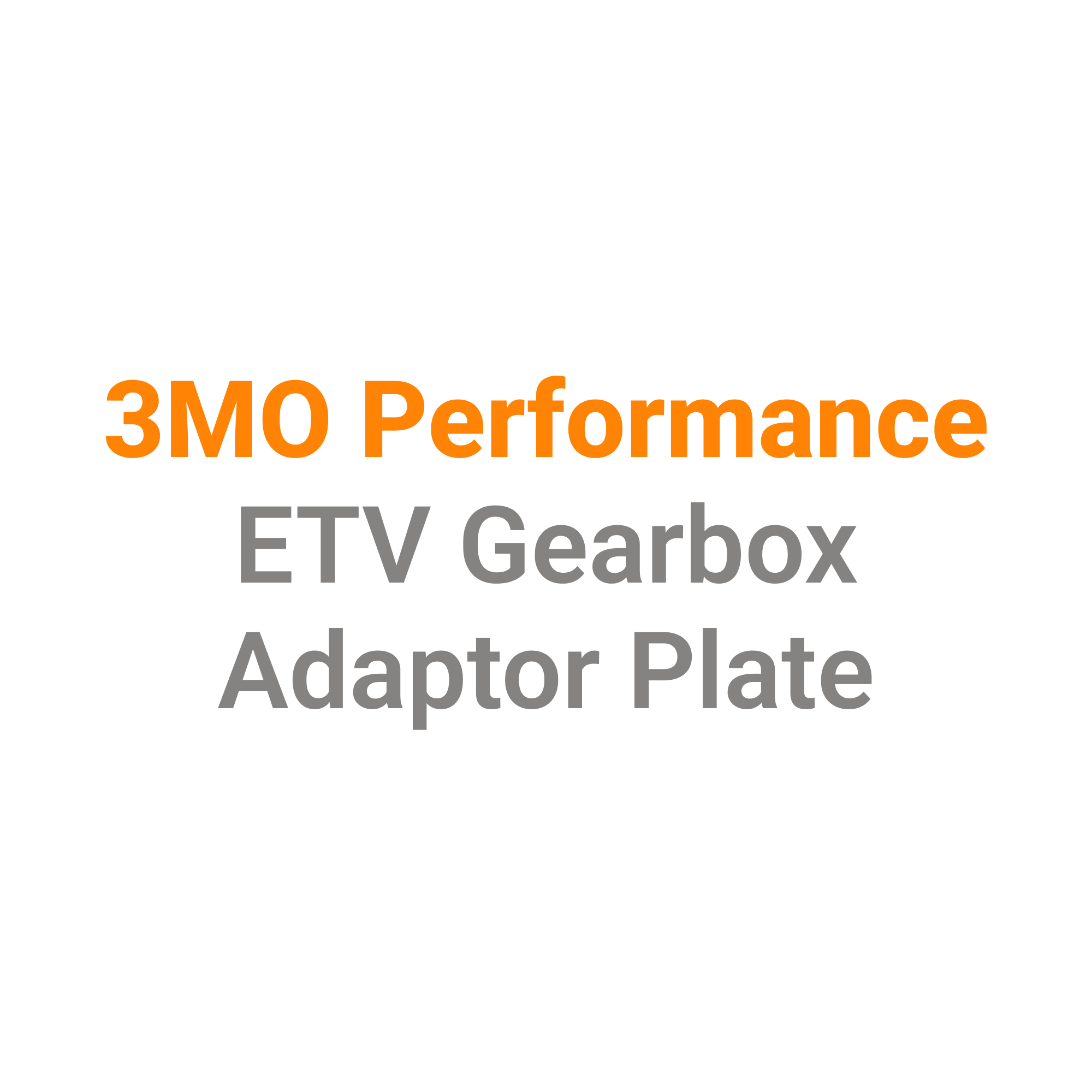 ETV/ETCW Adaptor Plates - Race and Rally