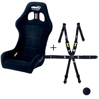 Atech Easy Racing Seat & Harness Bundle