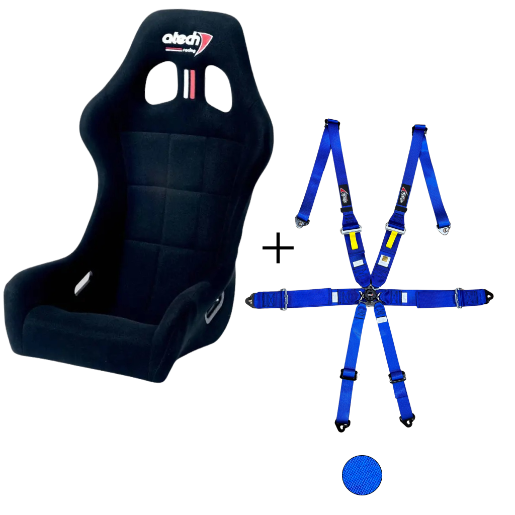 Atech Easy Racing Seat & Harness Bundle