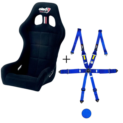 Atech Easy Racing Seat & Harness Bundle
