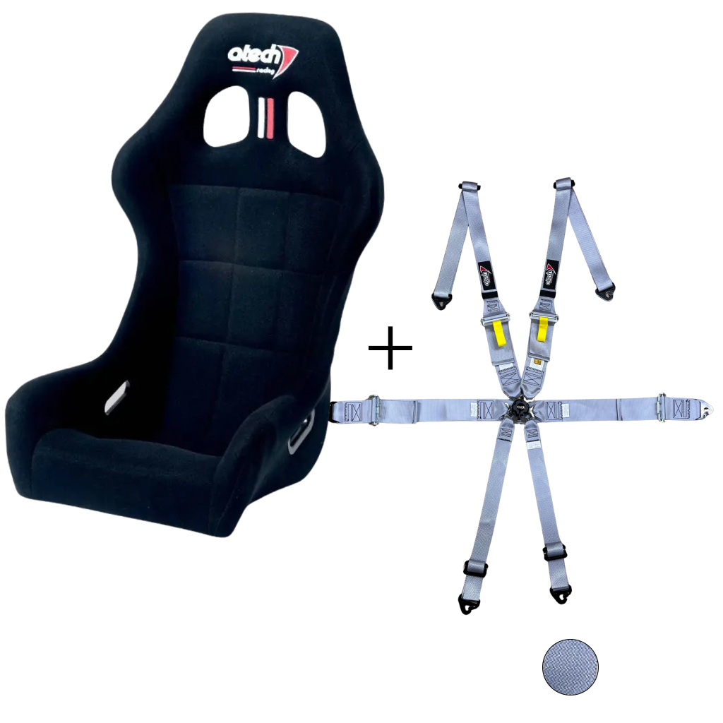 Atech Easy Racing Seat & Harness Bundle