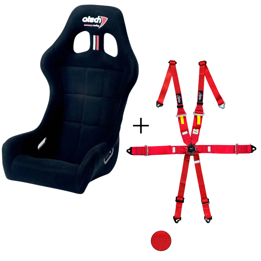 Atech Easy Racing Seat & Harness Bundle