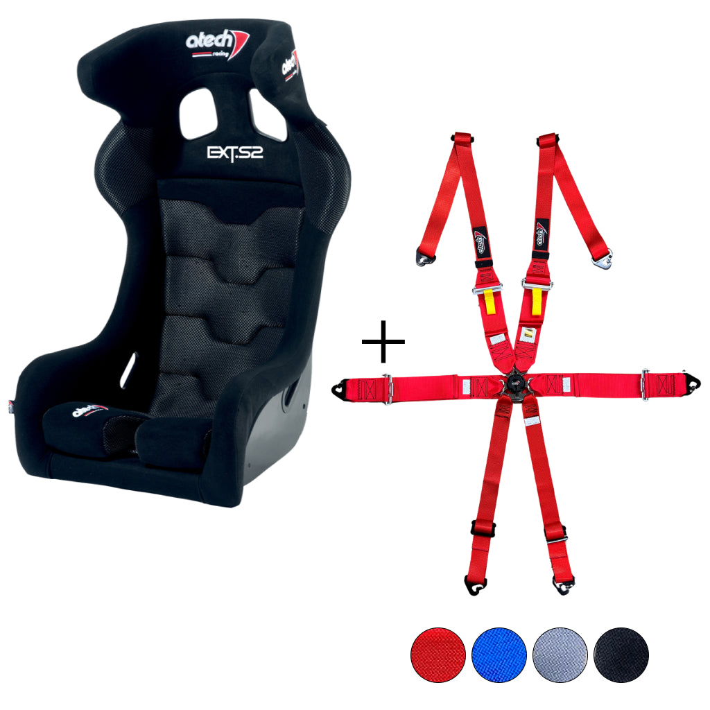 Atech Extreme S2 Seat & Harness Bundle | Race and Rally