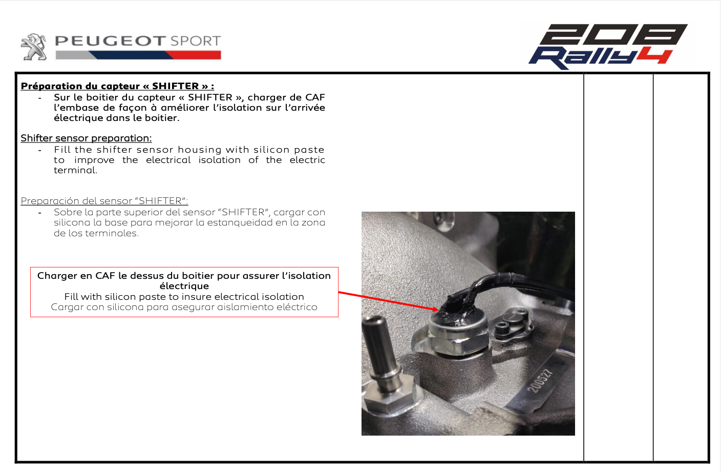 Cutting Sensor - Race and Rally