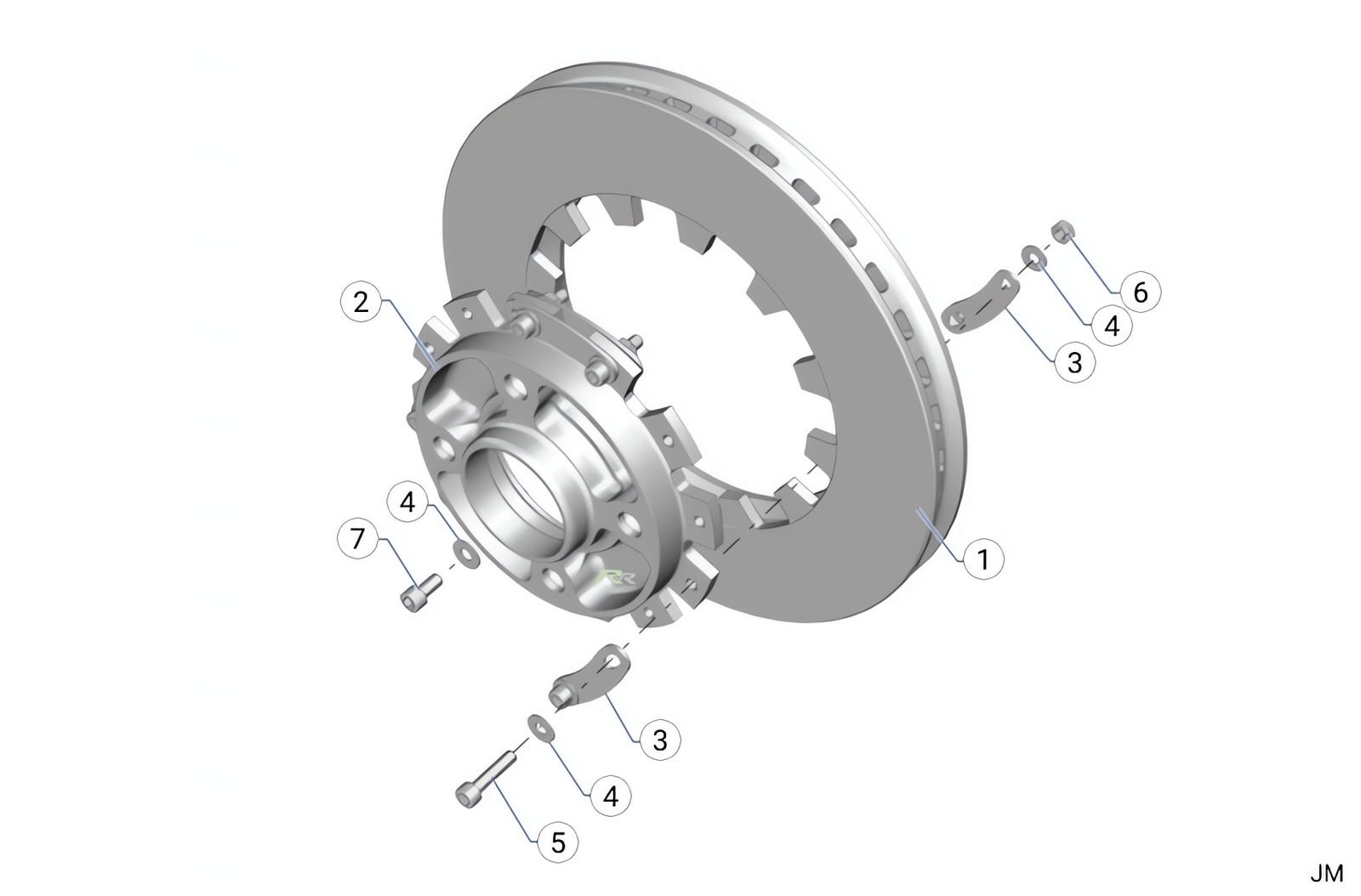 F11 - Front Brake Disc - Gravel - Race and Rally