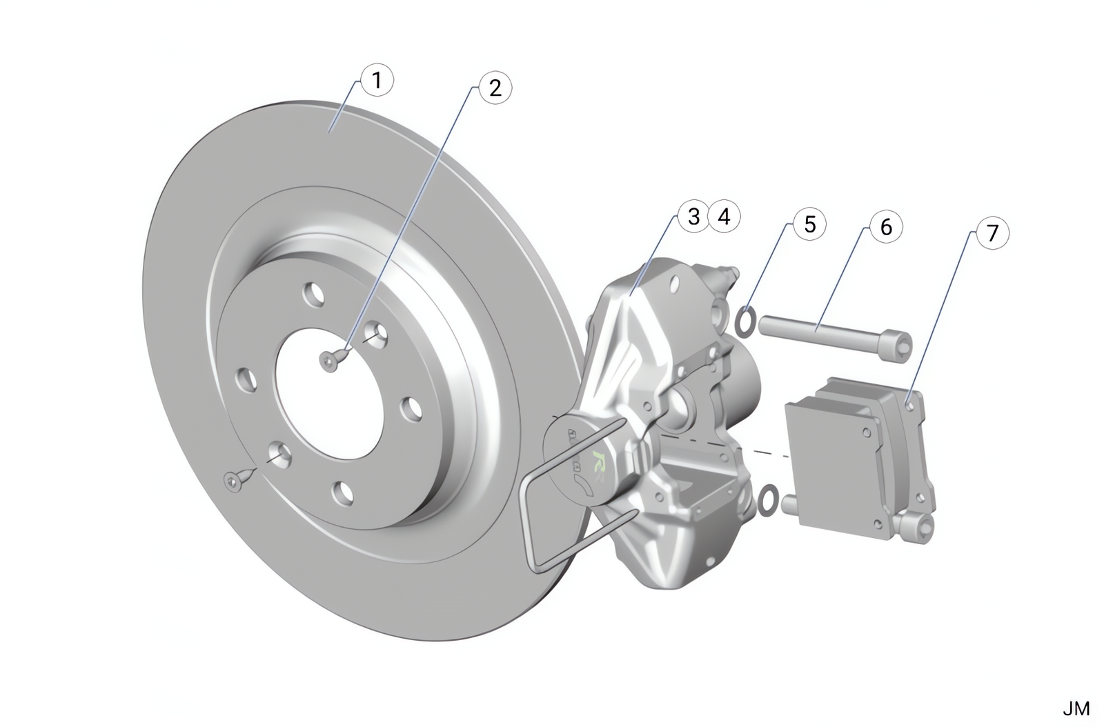 F40 - Rear Brakes - Race and Rally