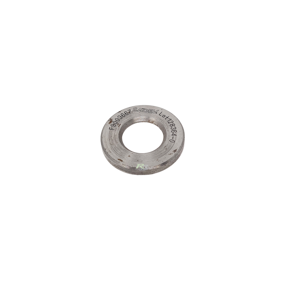 Peugeot Sport selector washer part with part number F90036672, showing a close-up of the mechanical component.