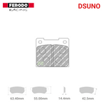 FCP809Z - (Z/ZB) Dsuno Brake Pads