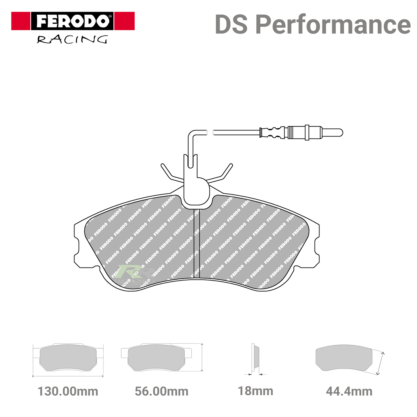FDS1112 Ferodo High Performance Brake Pads - Race and Rally