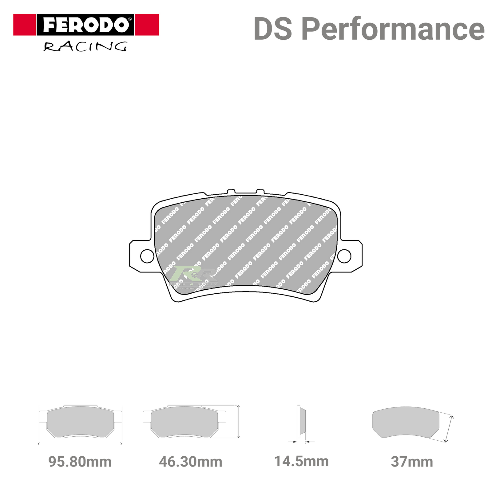 FDS1862 Ferodo High Performance Brake Pads - Race and Rally