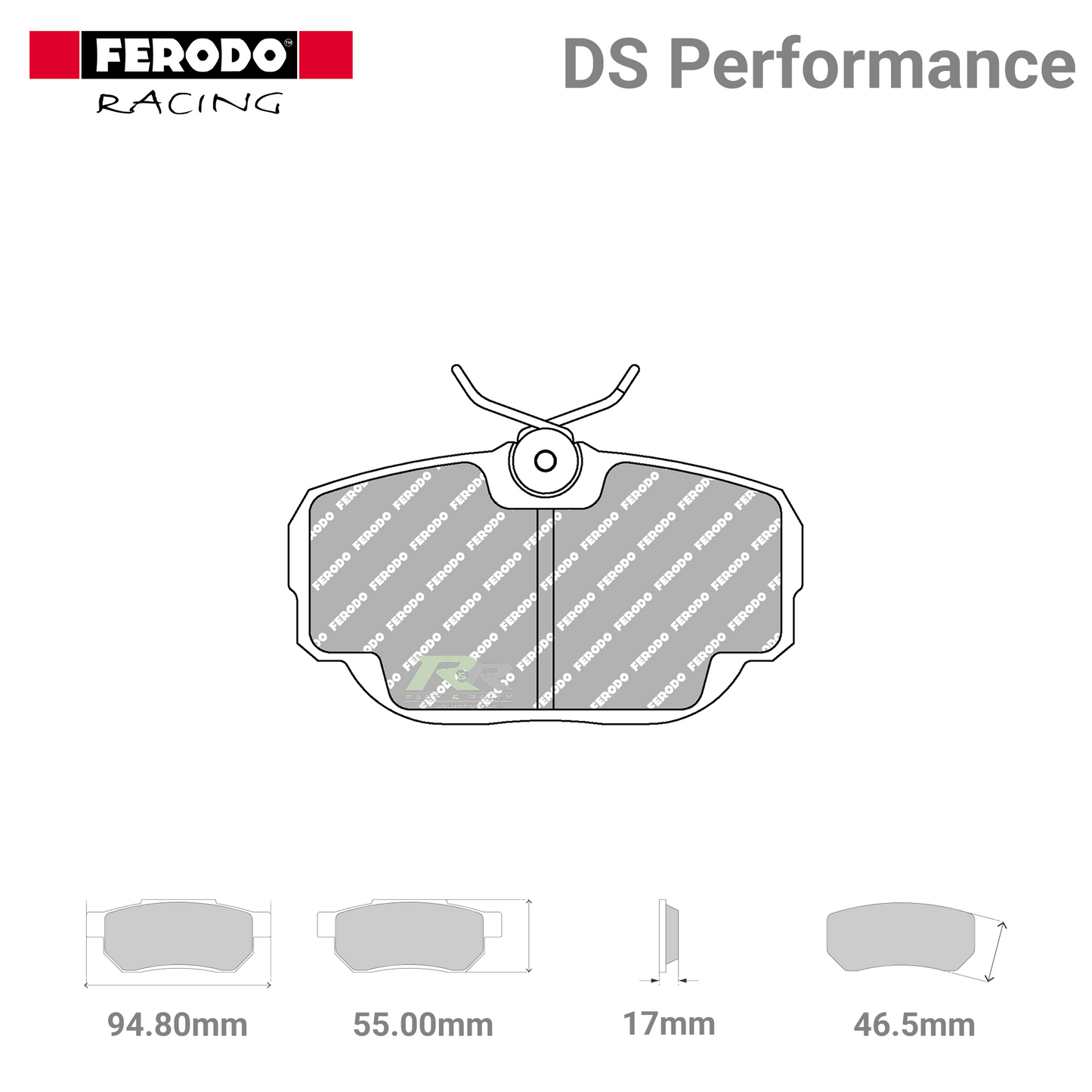 FDS660 Ferodo High Performance Brake Pads - Race and Rally