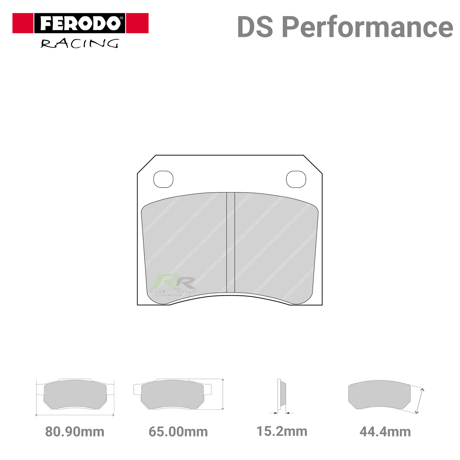 FDS815 Ferodo High Performance Brake Pads - Race and Rally