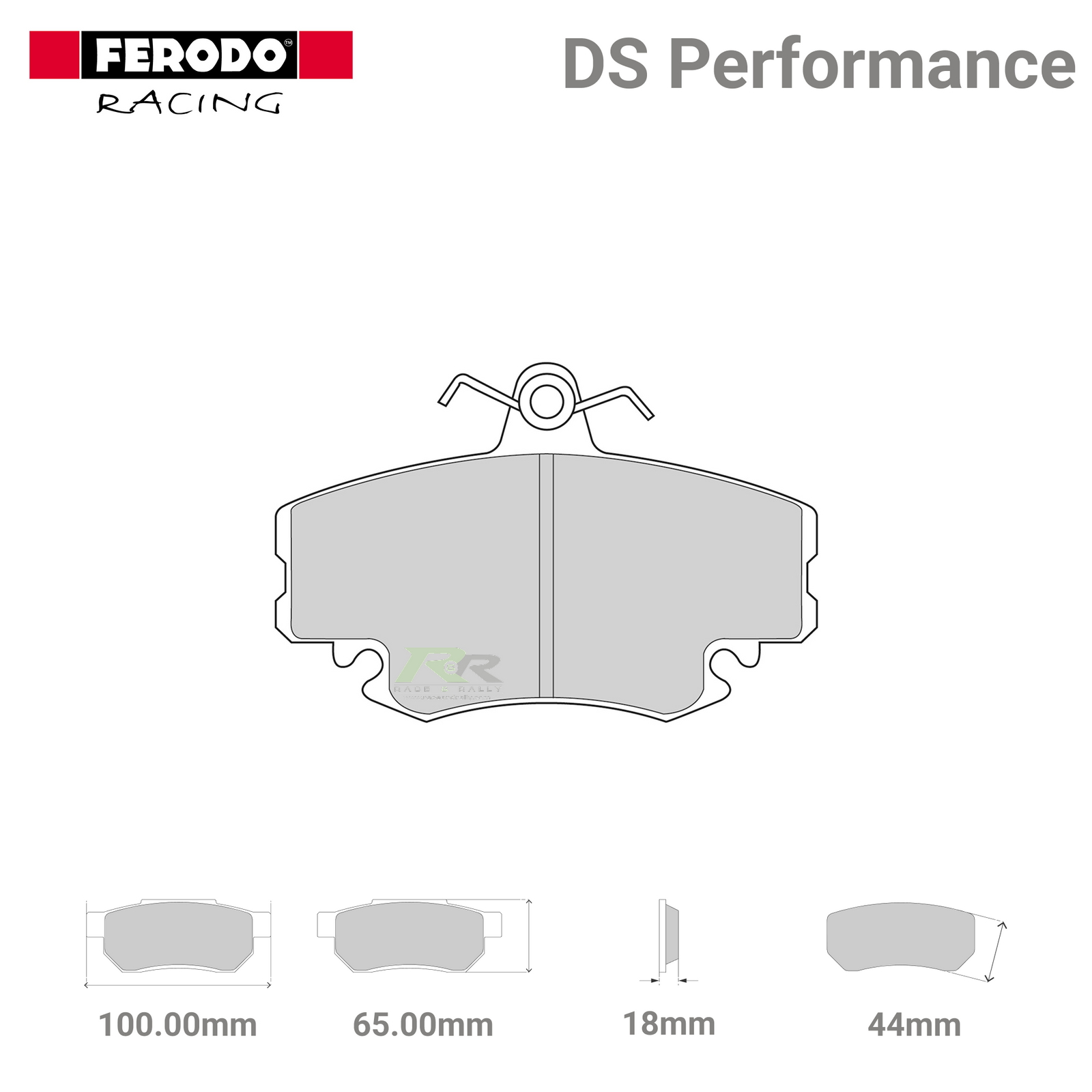 FDS845 Ferodo High Performance Brake Pads - Race and Rally