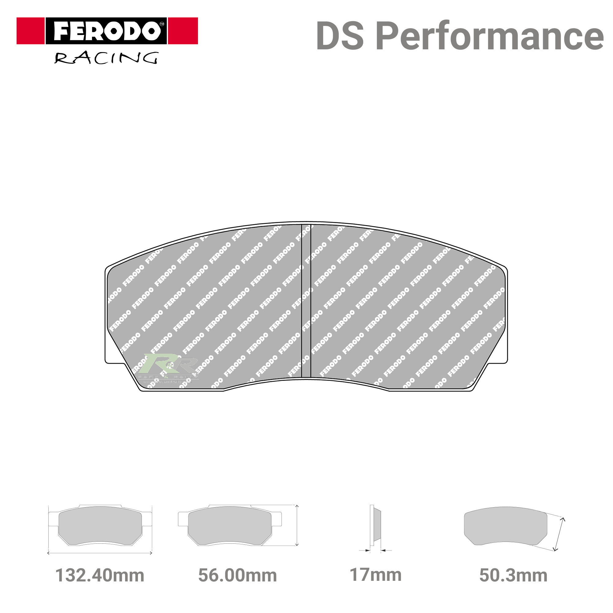FDSR216 Ferodo High Performance Brake Pads - Race and Rally