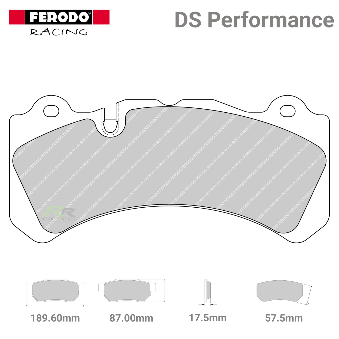 FDSR3098 Ferodo High Performance Brake Pads - Race and Rally