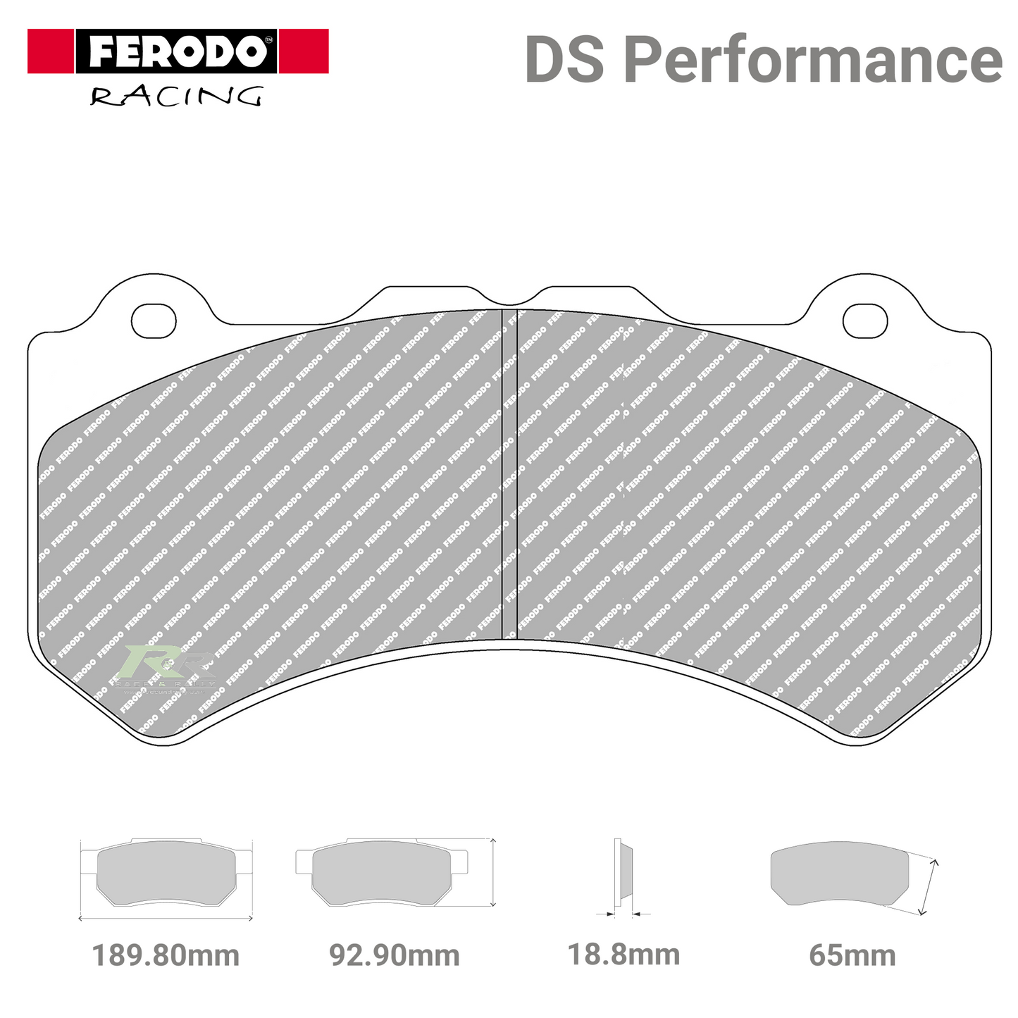 FDSR3106 Ferodo High Performance Brake Pads - Race and Rally