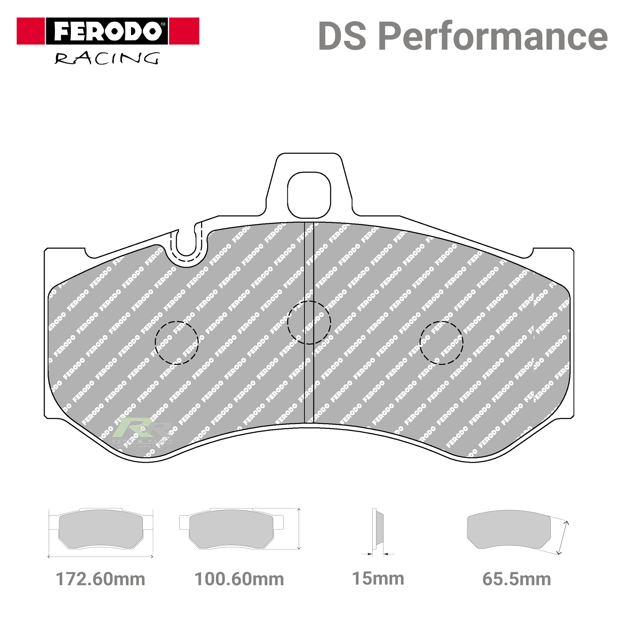 FDSR3141 Ferodo High Performance Brake Pads - Race and Rally