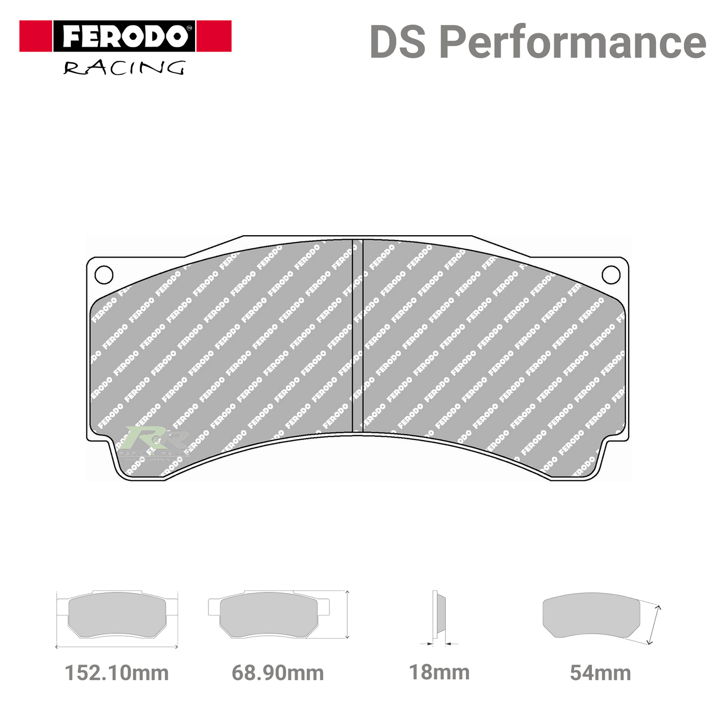 FDSR3144 Ferodo High Performance Brake Pads - Race and Rally