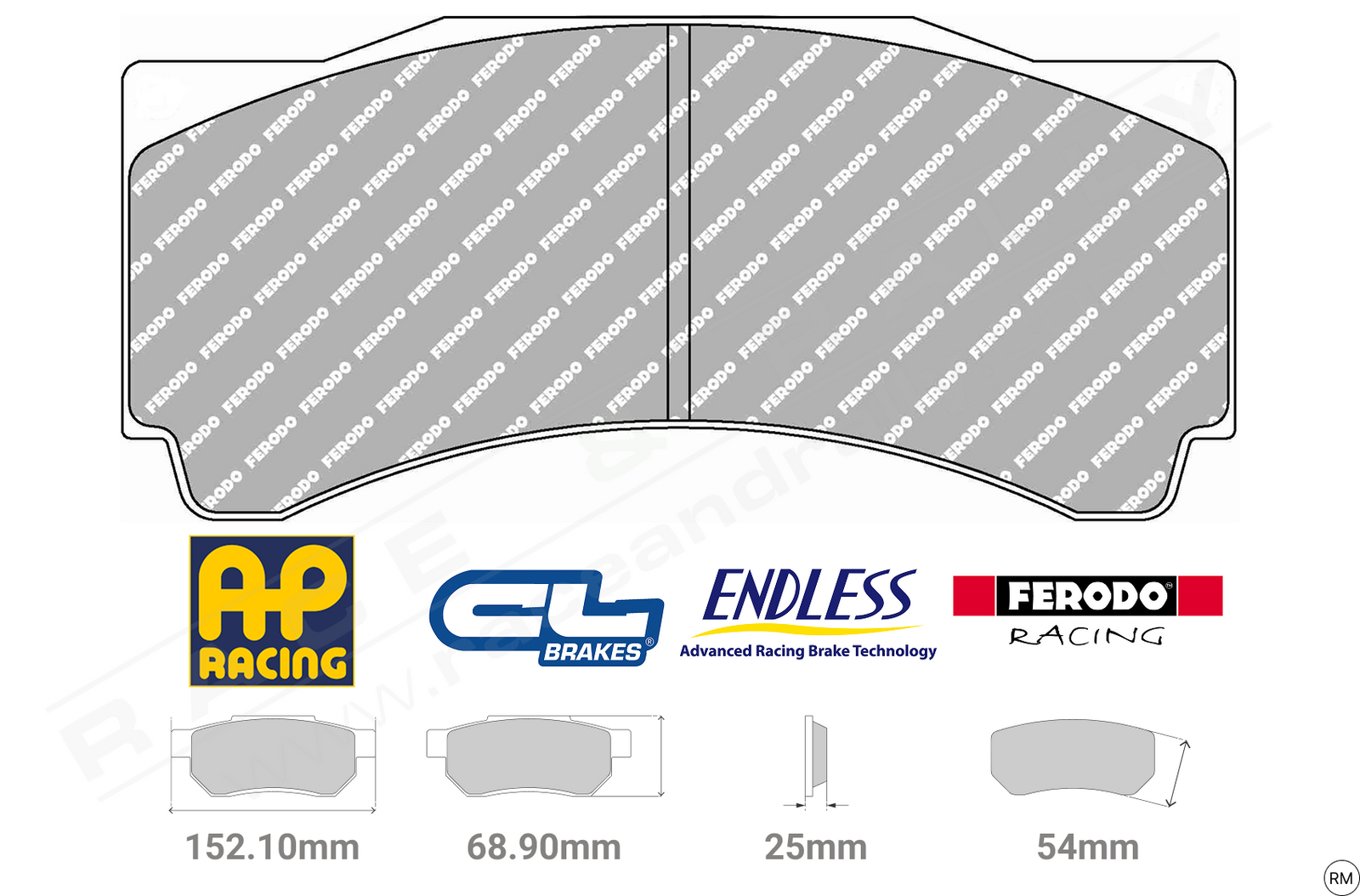 Brake Pads - Race and Rally