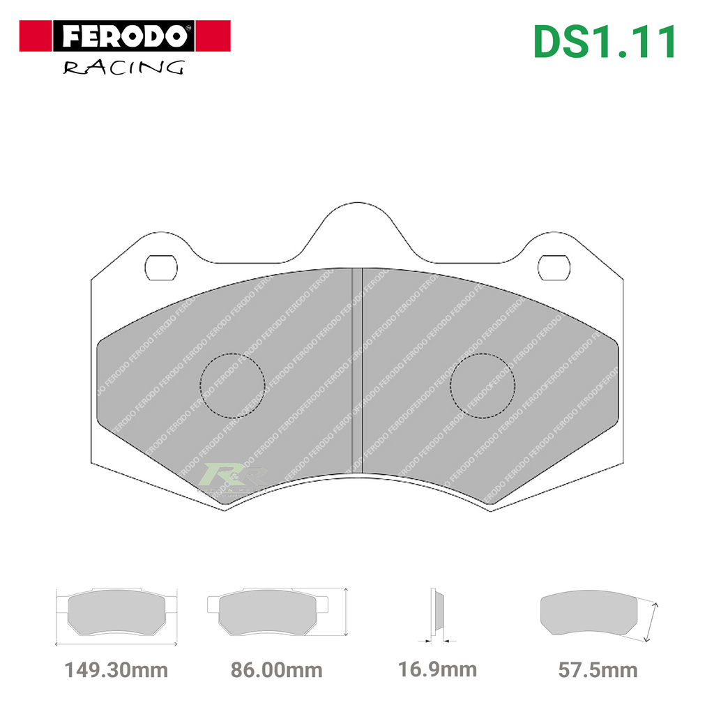 FRP3084W - (W/WB) DS1.11 Brake Pads