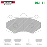 FRP3084W - (W/WB) DS1.11 Brake Pads