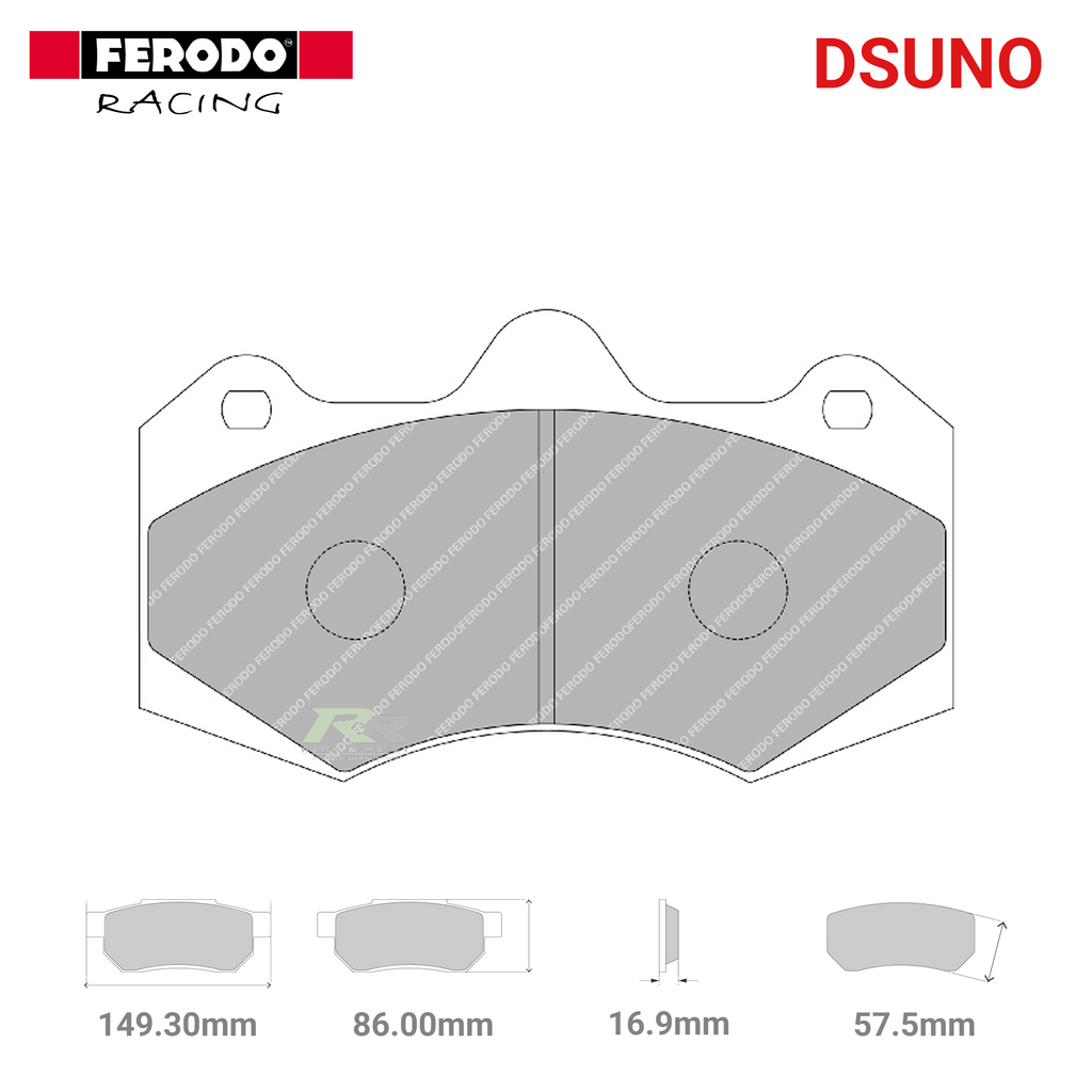 FRP3084Z - (Z/ZB) Dsuno Brake Pads